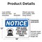 Signmission Fire Alarm Pull Station Keep OSHA Notice Sign, Plastic, 18in W x 12in L, 2PK OS-2PACK-NS-P-1218-L-12542 - alternate 7